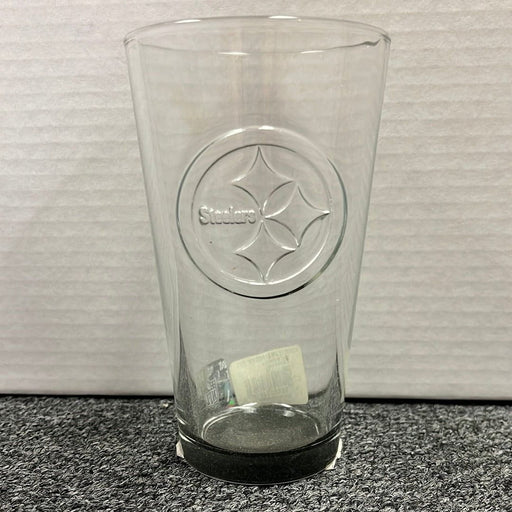Steelers Embossed Logo Pint Glass