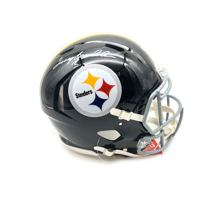 Terry Bradshaw Signed Pittsburgh Steelers Authentic Full Size Speed TB Helmet