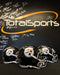 Terry Bradshaw, Lynn Swann, & John Stallworth Autographed Throwback Speed Mini Helmet Bundle