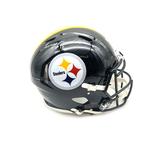 Terry Bradshaw Autographed Pittsburgh Steelers Throwback TK Helmet - B –  Palm Beach Autographs LLC