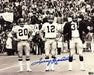 Terry Bradshaw Signed With Rocky Bleier & Franco Harris 16X20 Photo