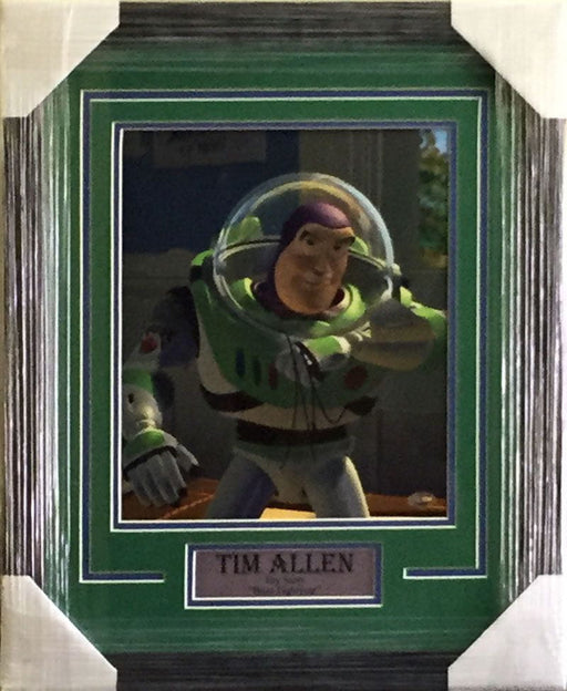 Tim Allen Signed Buzz Lightyear 11x14 Photo - Professionally Framed