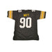 TJ Watt Signed Black Custom TB Football Jersey (Block #'s)