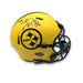 TJ Watt Signed Pittsburgh Steelers Full Size RAVE Replica Helmet