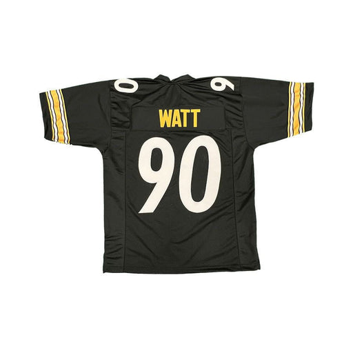 TJ Watt Unsigned Custom Black Jersey