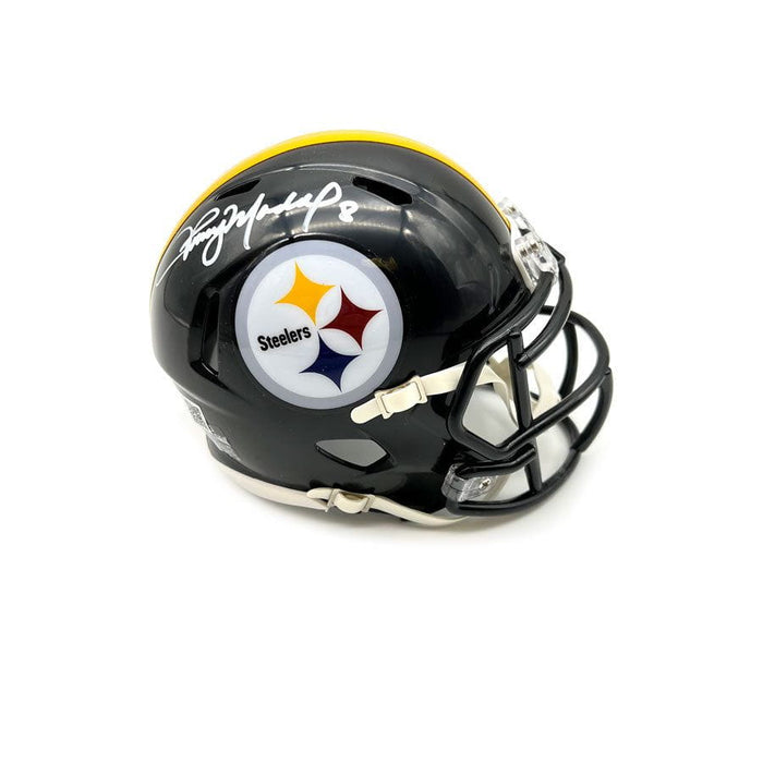 Tommy Maddox Autographed Pittsburgh Steelers Black Speed Mini Helmet