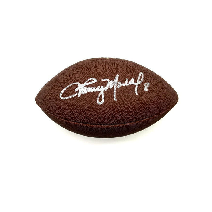 Tommy Maddox Signed Wilson Replica Football