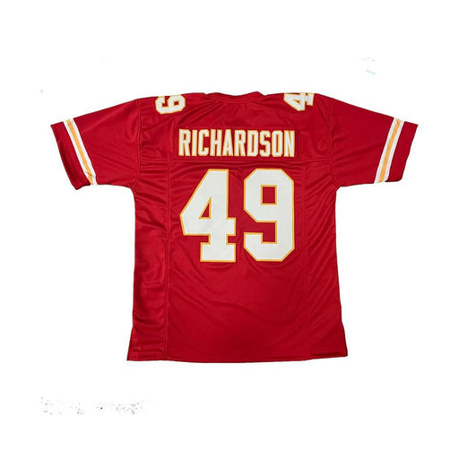Tony Richardson Unsigned Custom Red Jersey