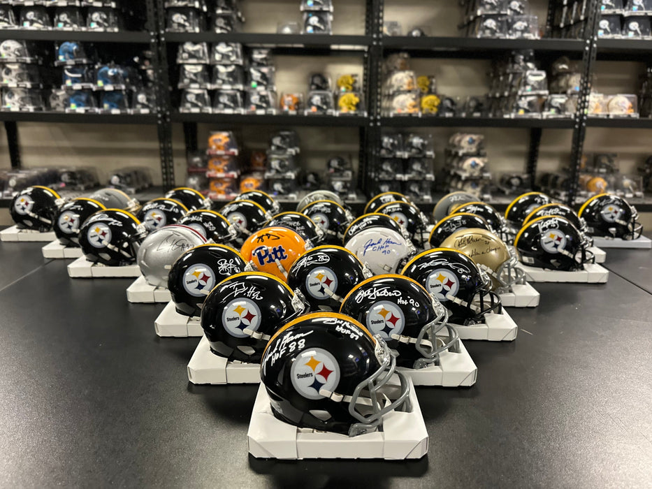 Total Sports Enterprises Autographed Mini Helmet Draft!