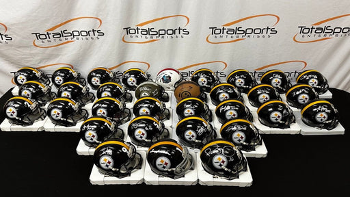 Total Sports Enterprises Autographed Mini Helmet Draft!
