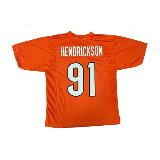 Trey Hendrickson Unsigned Custom Orange Home Jersey