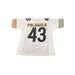 Troy Polamalu Signed Custom White Jersey
