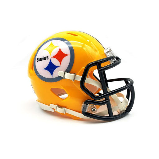 Troy Polamalu Signed Pittsburgh Steelers 75th Anniversary Speed Mini Helmet