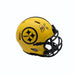 Troy Polamalu Signed Pittsburgh Steelers RAVE Mini Helmet