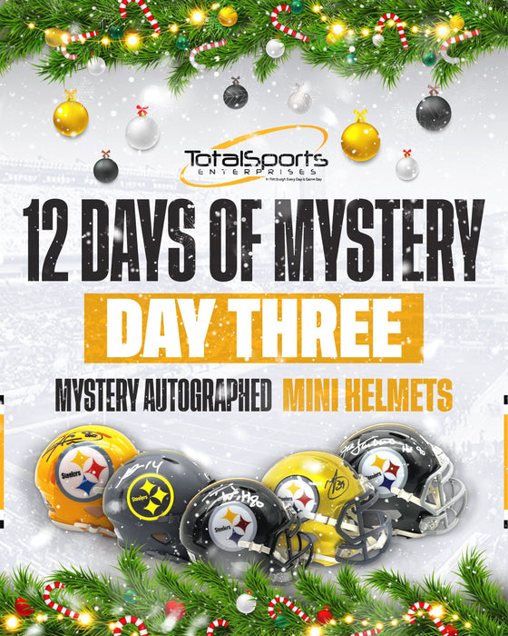 TSE 12 Days of Mystery (Day 3): Mystery Autographed Mini Helmets