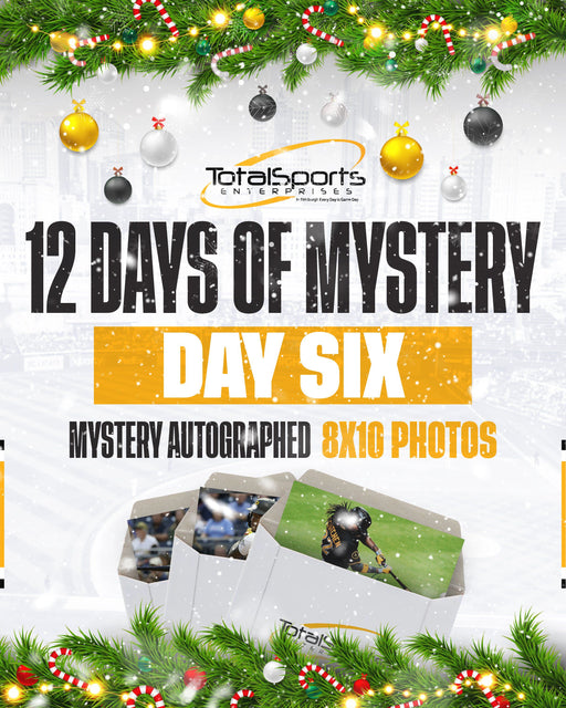 TSE 12 Days of Mystery (Day 6): Mystery Autographed Baseball 8x10 Photos