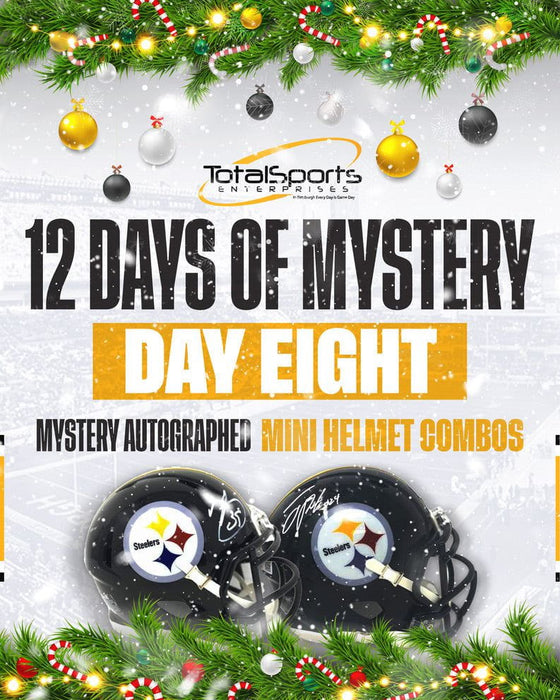 TSE 12 Days of Mystery (Day 8): Mystery Autographed Mini Helmet Combos