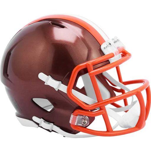 Unsigned Cleveland Browns Flash Mini Riddell Helmet