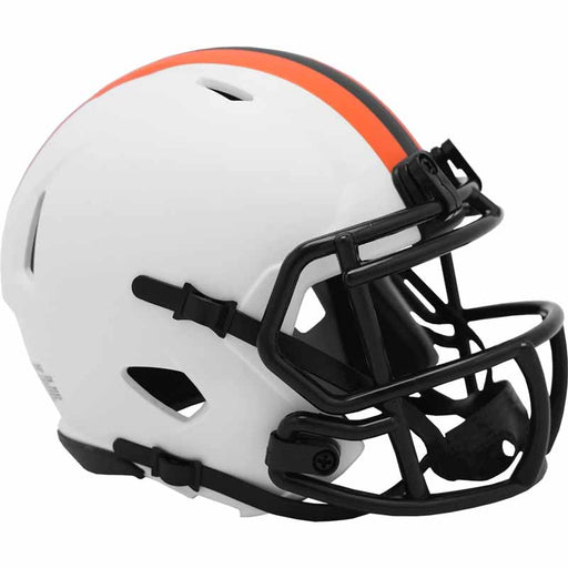 Unsigned Cleveland Browns Lunar Mini Riddell Helmet