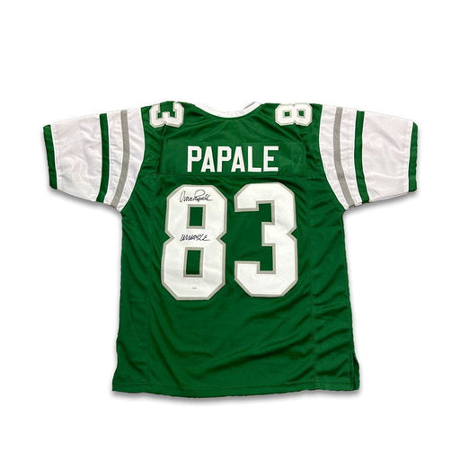 Vince Papale Signed Custom Eagles Jersey with "Invincible"