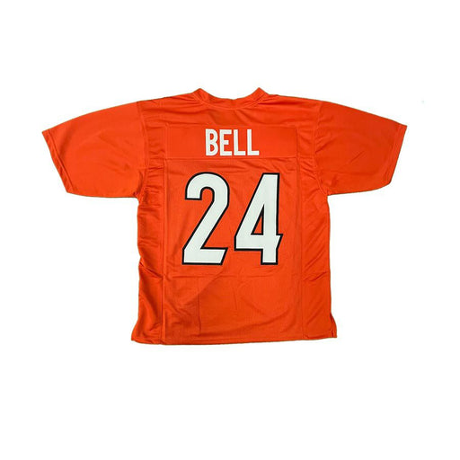 Vonn Bell Unsigned Custom Orange Home Jersey