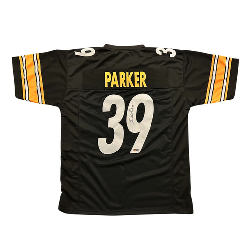 Willie Parker Signed Custom Black Football Jersey