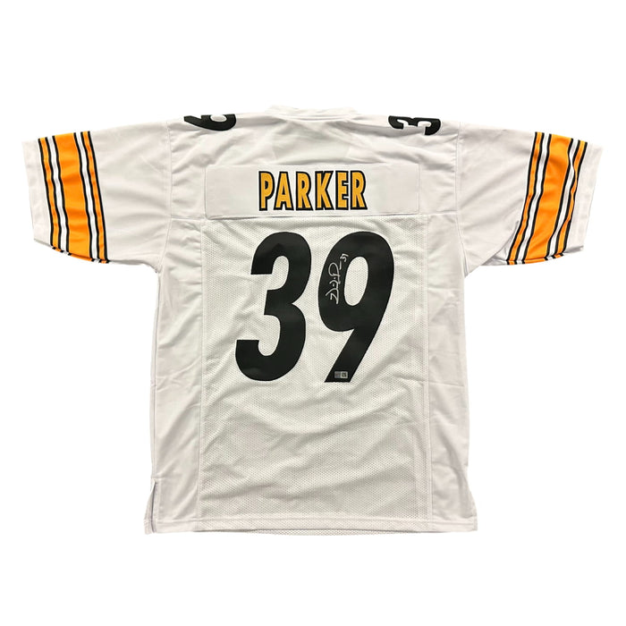 Willie Parker Signed Custom White Jersey