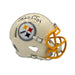 Willie Parker Signed Pittsburgh Steelers Retro Mini Helmet