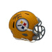 Yahya Black Signed Pittsburgh Steelers 1933 Throwback Speed Mini Helmet