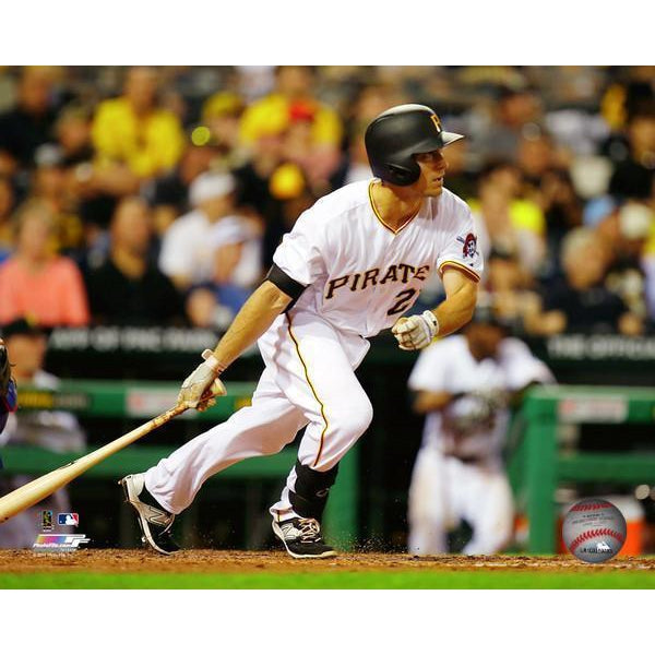 Adam Frazier Pittsburgh Pirates Bat Down Unsigned 8x10 Photo — TSEShop