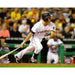 Adam Frazier Pittsburgh Pirates Bat Down Unsigned 8x10 Photo