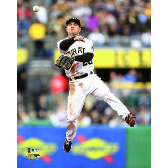 Adam Frazier Throwing Ball in Air Unsigned Licensed 8x10 Photo