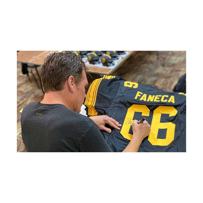 Alan Faneca Autographed Custom Alternate Jersey
