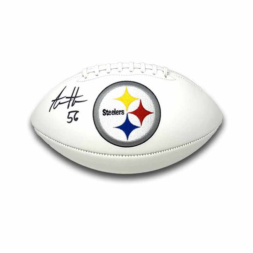Alex Highsmith Signed Pittsburgh Steelers White Logo Football