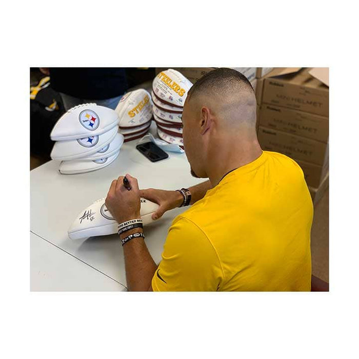 Sold at Auction: White NFL Logo hat signed by Jerome Bettis Autographed Hat