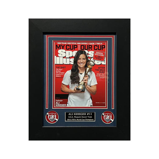 Ali Krieger Unsigned SI Cover 8x10 Photo - Professionally Framed
