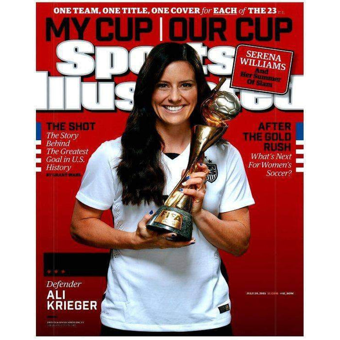 Ali Krieger Unsigned Sports Illustrated Cover 8x10 Photo (2015)