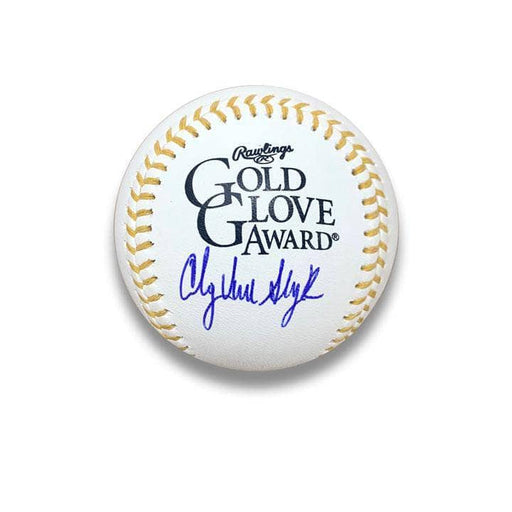 Andy Van Slyke Autographed Golden Glove MLB Baseball