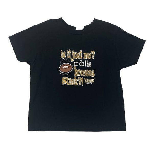 Baby "Is It Just Me Or Do The Browns Stink" Graphic T-Shirt Size-2