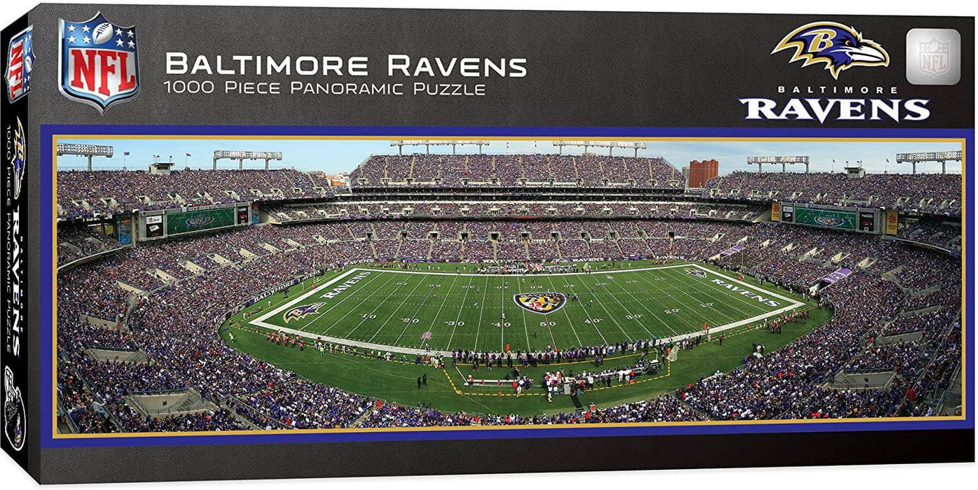 Baltimore Ravens Stadium Panoramic Jigsaw Puzzle, 1000 Pieces