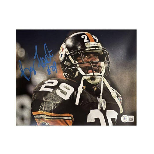 Barry Foster Signed Close-up in Black 8X10 Photo