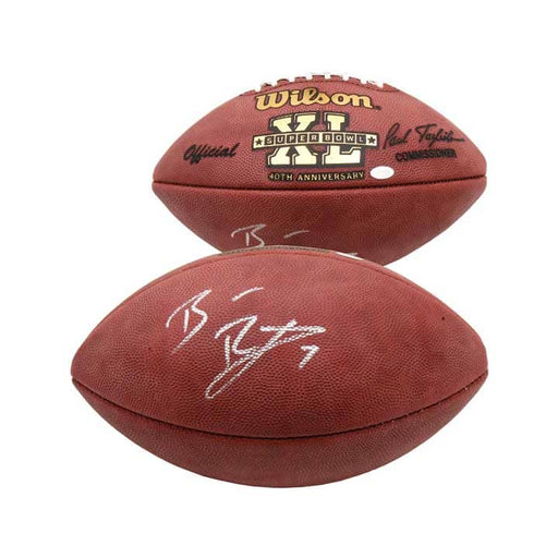 Ben Roethlisberger Signed Authentic Super Bowl XL Football
