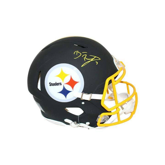Ben Roethlisberger Signed Pittsburgh Steelers Authentic Black Matte Full  Size Helmet