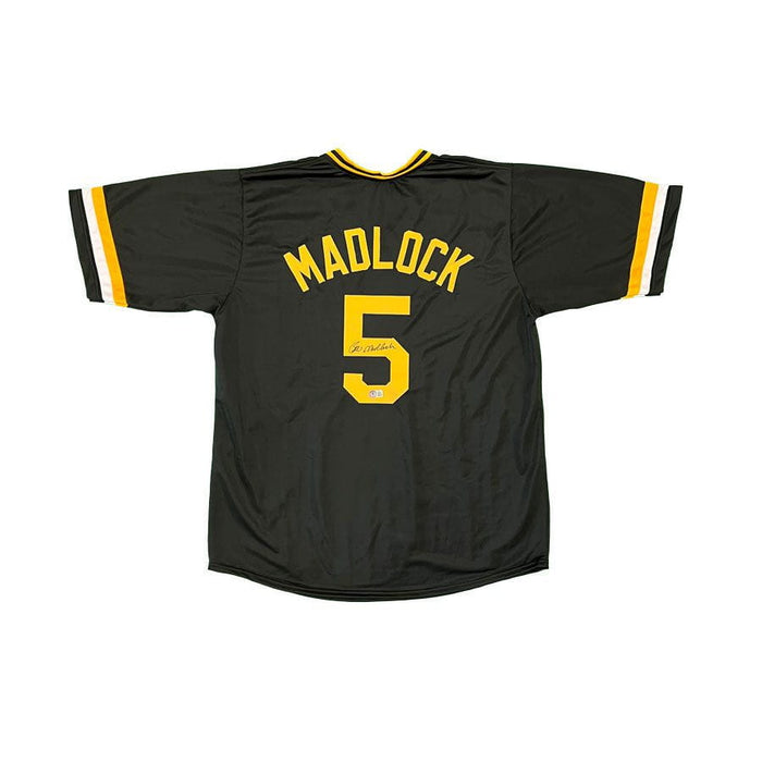 Bill Madlock Autographed Custom Black Baseball Jersey