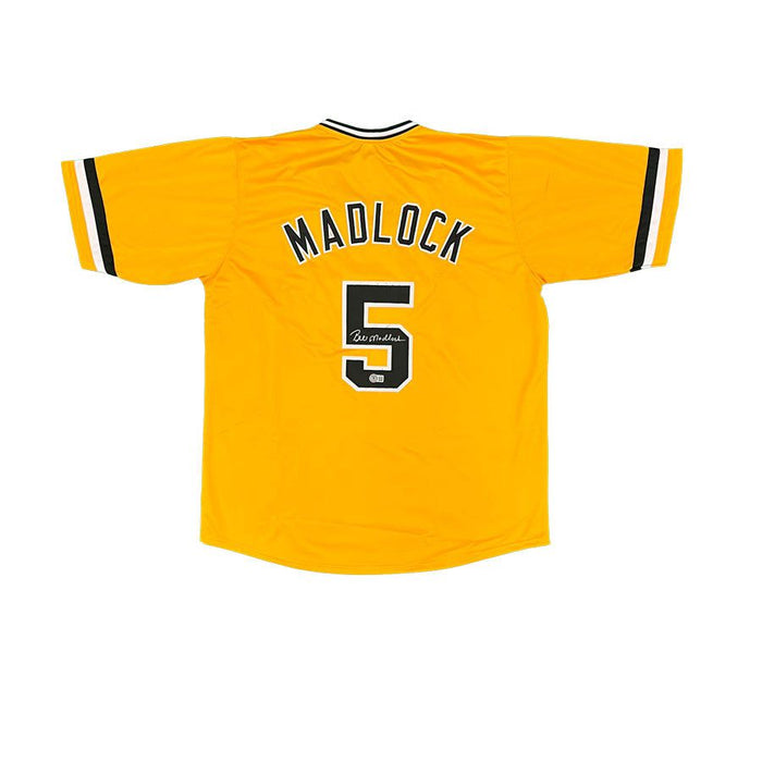 Bill Madlock Autographed Custom Gold Baseball Jersey