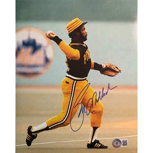 Bill Madlock Signed Throwing 8x10 Photo