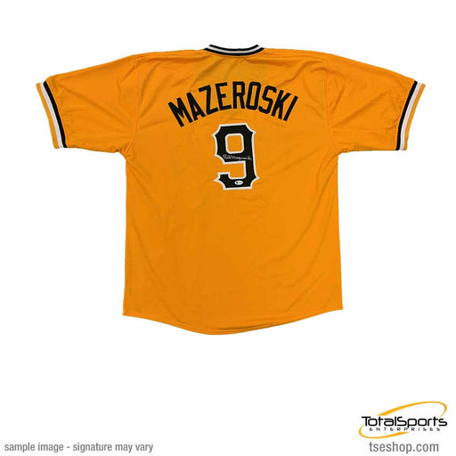 Bill Mazeroski Signed Pittsburgh Pirates Custom Jersey ( S.I.) 2xWorld –