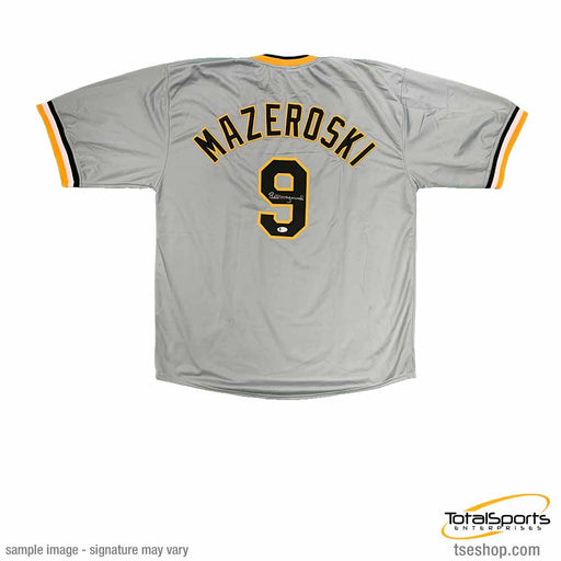 Bill Mazeroski Pittsburgh Pirates Fanatics Authentic Autographed Majestic  Cooperstown Collection White Replica Jersey with Multiple Inscriptions