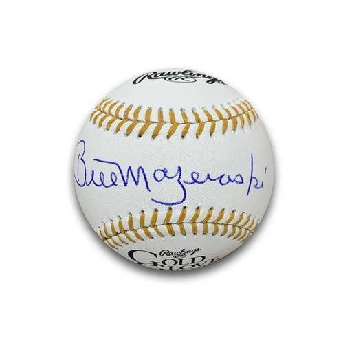 Bill Mazeroski Autographed Official Gold Glove Baseball