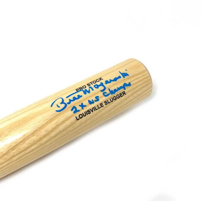 Bill Mazeroski Autographed Rawlings Blonde Pro Bat Inscribed '2X WS Champs'